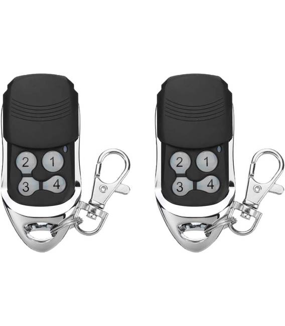 2X Liftmaster ✓4330E ✓4332E ✓4333E ✓4335E Telecommande Universelle de Portail — Telecommande Garage [ 433,92 Mhz ] — 4 Canal