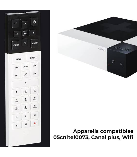 Télécommande du Cube Canal+