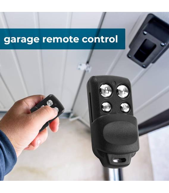 HD-LINE Telecommande Universelle de Portail pour Sommer — Compatible avec Liftmaster ✓84335EML ✓ 84335E ✓ 84333EML ✓ 84333E ✓ 84