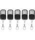 5X Universal Remote control 433 MHZ 4 buttons