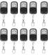 10X telecommande universelle 433 MHZ Porte de Garage / Portail Alarme 4 boutons