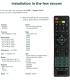 HD-LINE Remote Control for Satellite Receivers FTA - Redline Istar Geant Tiger...