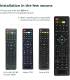 HD-LINE Remote Control for Satellite Receivers FTA - Redline Istar Geant Tiger...