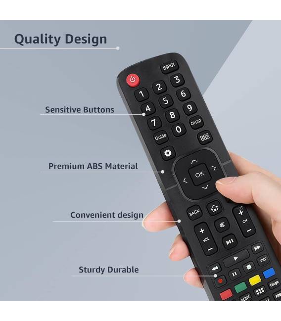 hisense Télécommande TV Universelle 