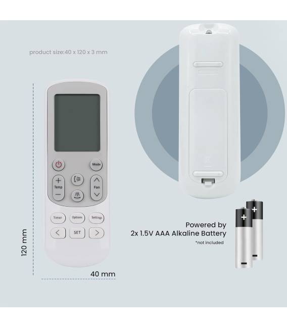 samsung climatiseur Télécommande 
