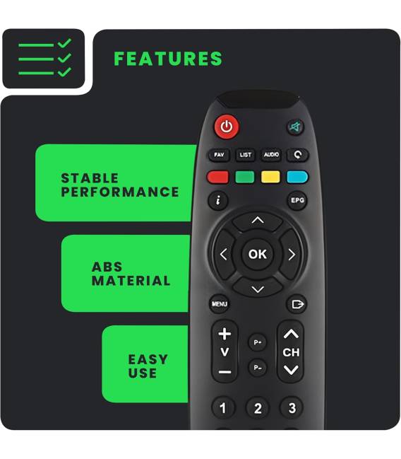 remote control Thomson THS804 HD TNTSAT