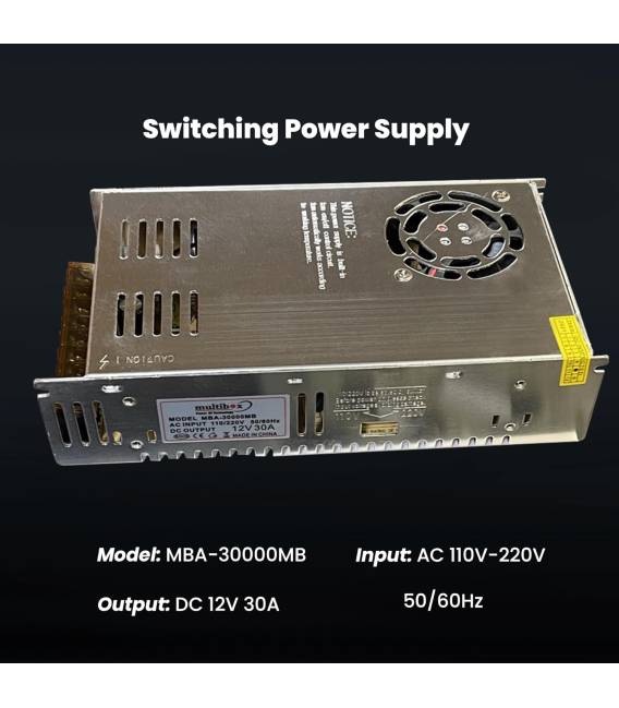 12V 30A adapteur