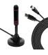 HD-LINE HD-980T Antenne terrestre TNT HD DVB-T / DVB-T2 intérieure - Gain 30dB - Portable