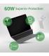 OEM 60W L 16.5V 3.65A Chargeur pour Apple Fiche L Magsafe 1 pour MacBook 13" 15" Alimentation compatible pour nombreux modèles