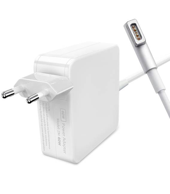 OEM 60W L 16.5V 3.65A Chargeur pour Apple Fiche L Magsafe 1 pour MacBook 13" 15" Alimentation compatible pour nombreux modèles