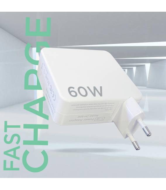 OEM 60W T 16.5V 3.65A Chargeur pour Apple Fiche T Magsafe 2 pour MacBook 13" 15" Alimentation compatible pour nombreux modèles