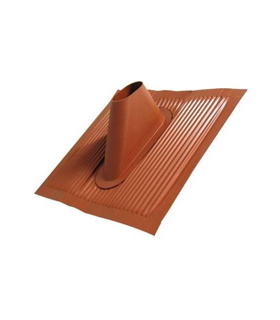 Tuile Malleable en Aluminium Couleur Rouge Brique