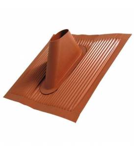 Tuile Malleable en Aluminium Couleur Rouge Brique