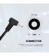 Chargeur de batterie ordinateur portable 19V 2.1A compatible Asus - Fiche 2.3 x 0.7 mm
