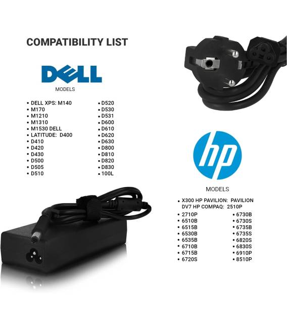 Notebook Laptop Ladegerät Netzteil Ladekabel 19V 4.74A 90W