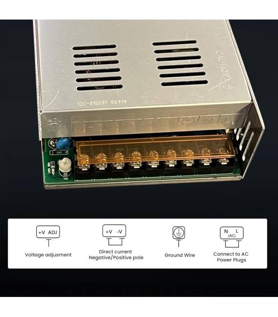 12V 40A ADAPTEUR