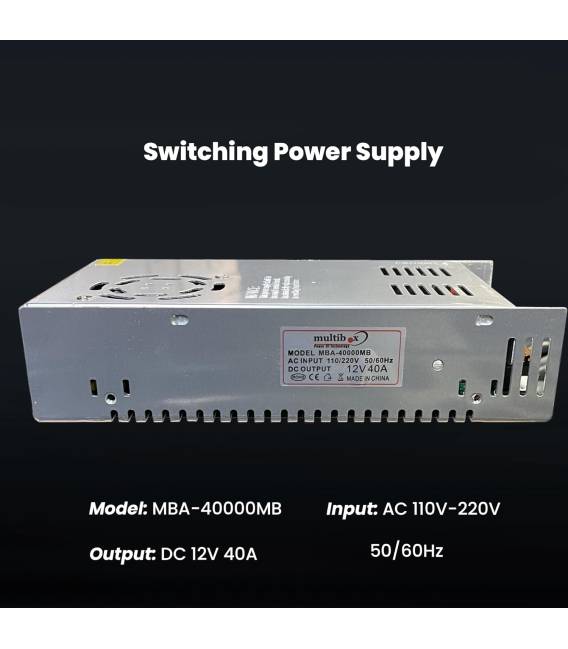 12V 40A ADAPTEUR
