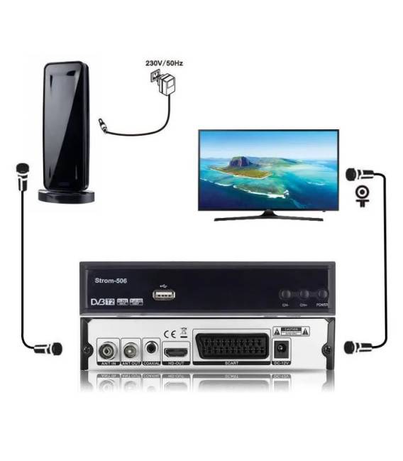 Indoor antenna TNT HD-930T