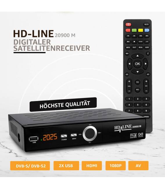 HDLINE 20900 PLUS RECIVER 