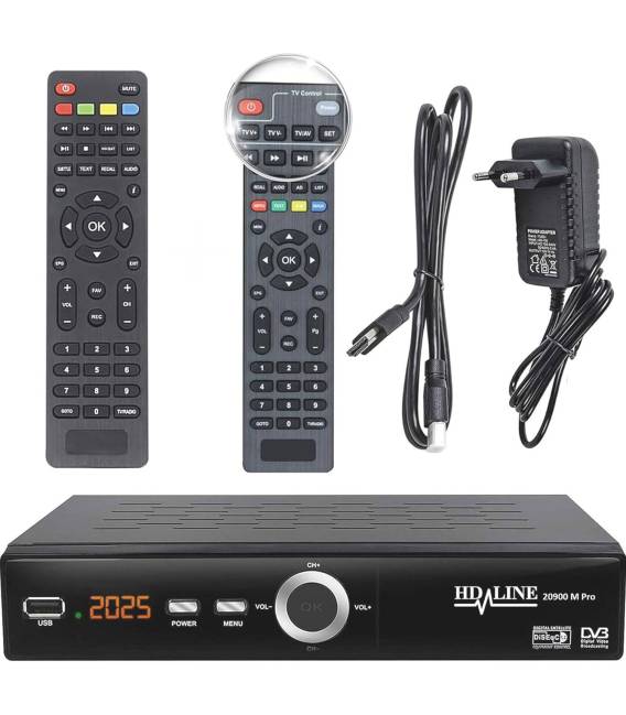 Hd-line 20900 S PRO TWIN télécommande